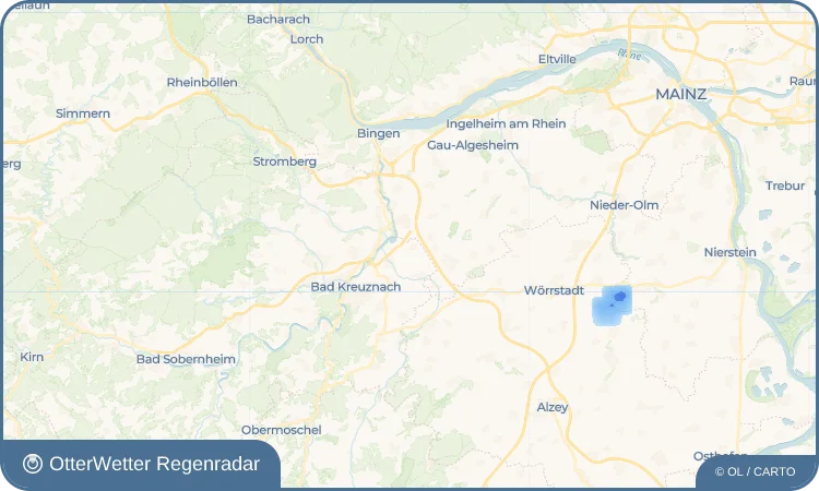 Widget-Vorschau für Biebelsheim Wetter-Widget-Vorschau mit Vorhersagedaten für Biebelsheim