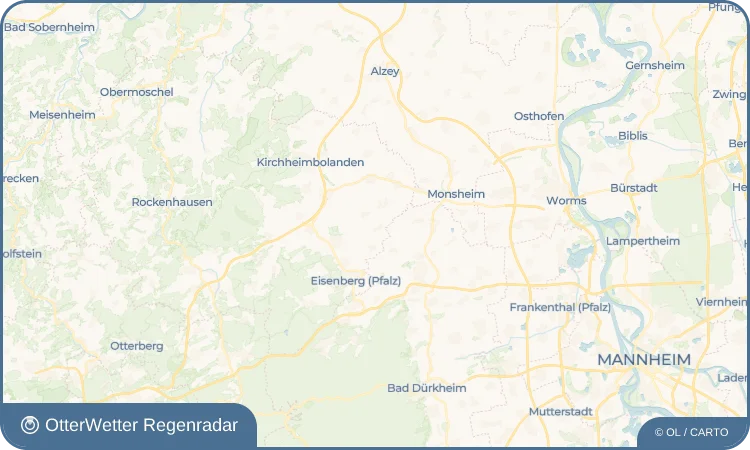 Wetter-Widget-Vorschau mit Vorhersagedaten für Biedesheim