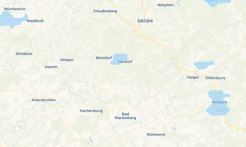 Regenradar Vorschaubild - Aktuelle Niederschläge in Biersdorf und Umgebung