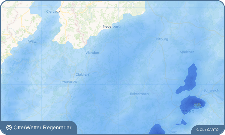 Wetter-Widget-Vorschau mit Vorhersagedaten für Biesdorf