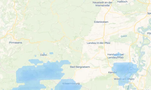 Regenradar Vorschaubild - Aktuelle Niederschläge in Bindersbach und Umgebung