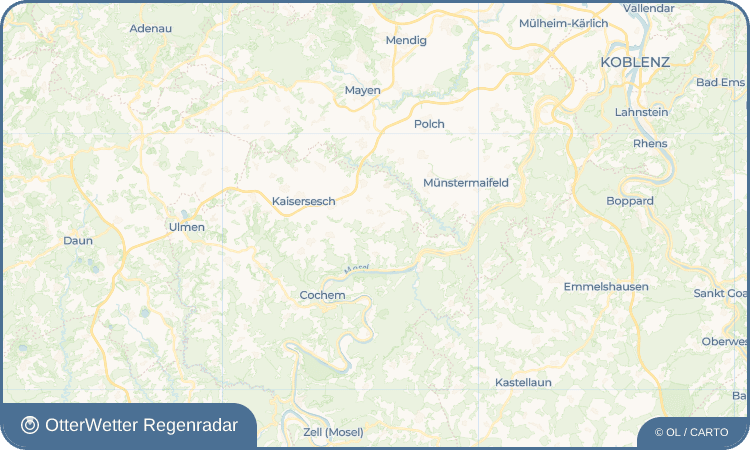 OtterWetter Regenradar-Widget Binningen