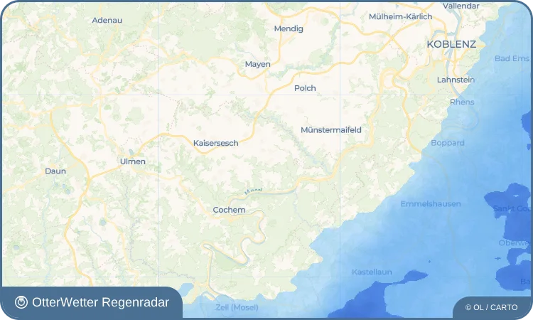 Wetter-Widget-Vorschau mit Vorhersagedaten für Binningen