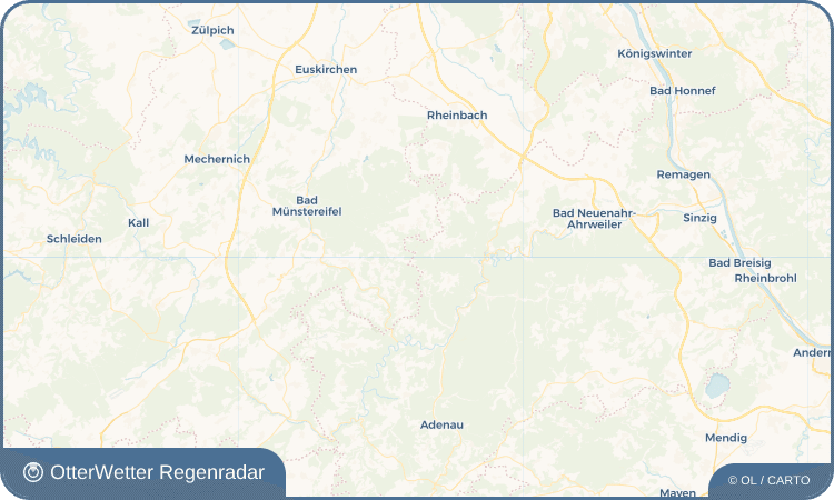 OtterWetter Regenradar-Widget Binzenbach