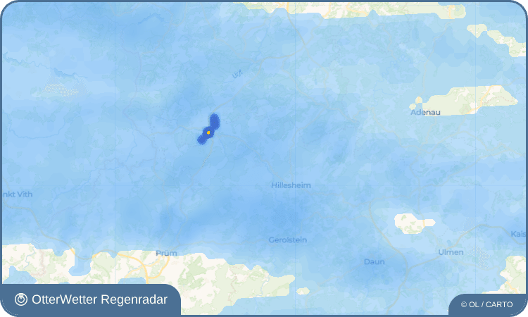 OtterWetter Regenradar-Widget Birgel