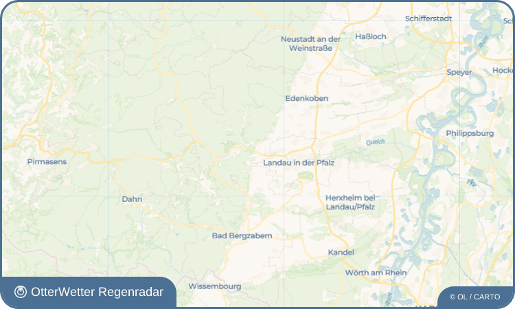 OtterWetter Regenradar-Widget Birkweiler