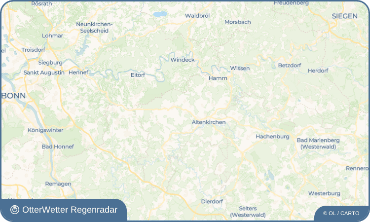 OtterWetter Regenradar-Widget Birnbach