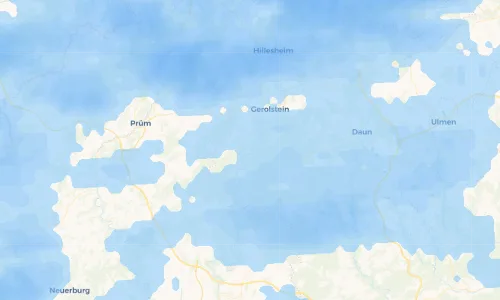 Regenradar Vorschaubild - Aktuelle Niederschläge in Birresborn und Umgebung