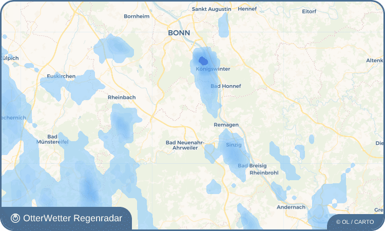 OtterWetter Regenradar-Widget Birresdorf