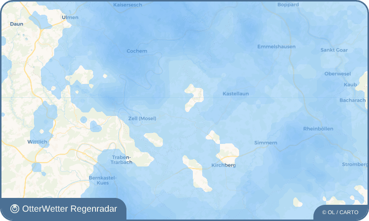 OtterWetter Regenradar-Widget Blankenrath