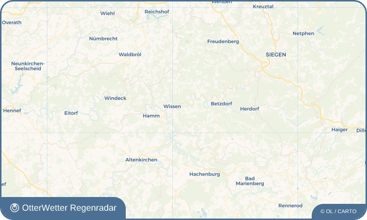 OtterWetter Regenradar-Widget Blickhauser Wald