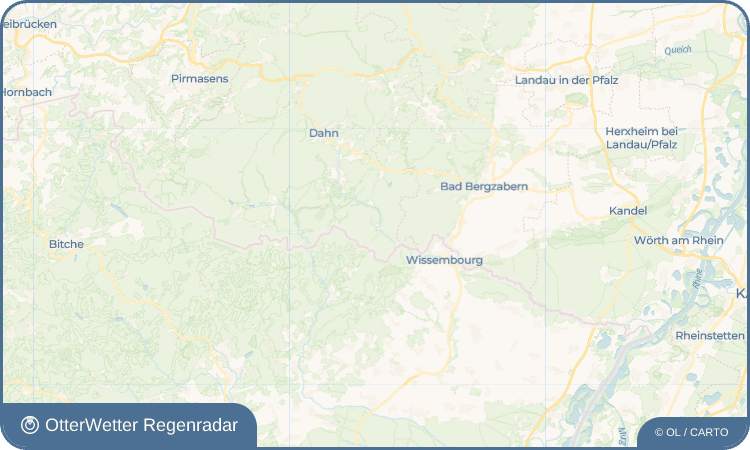 OtterWetter Regenradar-Widget Bobenthal