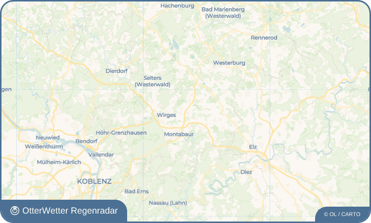 Widget-Vorschau für Boden Wetter-Widget-Vorschau mit Vorhersagedaten für Boden