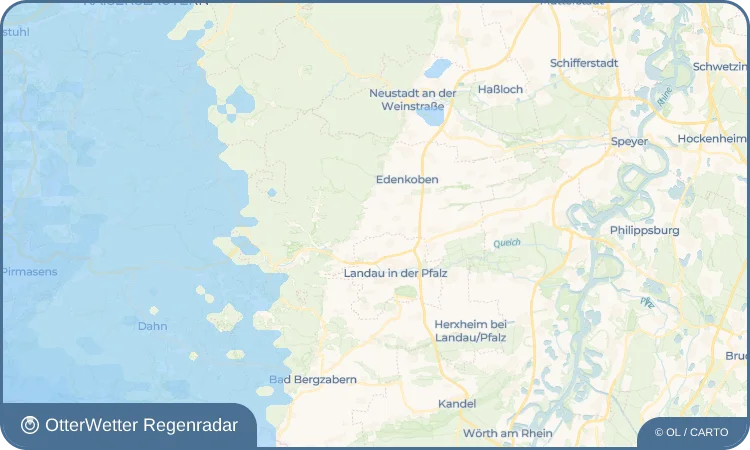 Wetter-Widget-Vorschau mit Vorhersagedaten für Böchingen