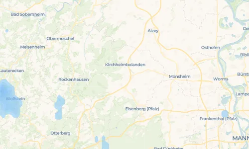 Regenradar-Vorschau: aktuelle Niederschläge in Bolanden und Umgebung