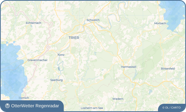 OtterWetter Regenradar-Widget Bonerath