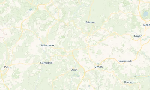 Regenradar Vorschaubild - Aktuelle Niederschläge in Bongard und Umgebung