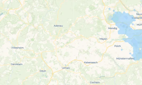 Regenradar Vorschaubild - Aktuelle Niederschläge in Boos und Umgebung