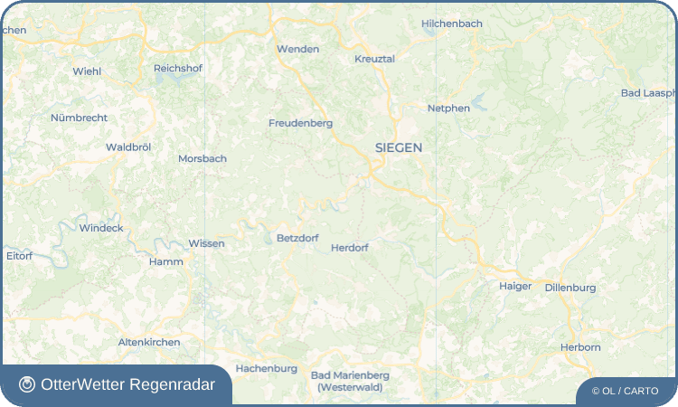 Widget-Vorschau für Brachbach Wetter-Widget-Vorschau mit Vorhersagedaten für Brachbach