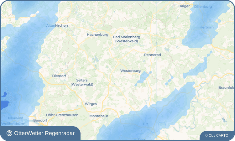 OtterWetter Regenradar-Widget Brandscheid