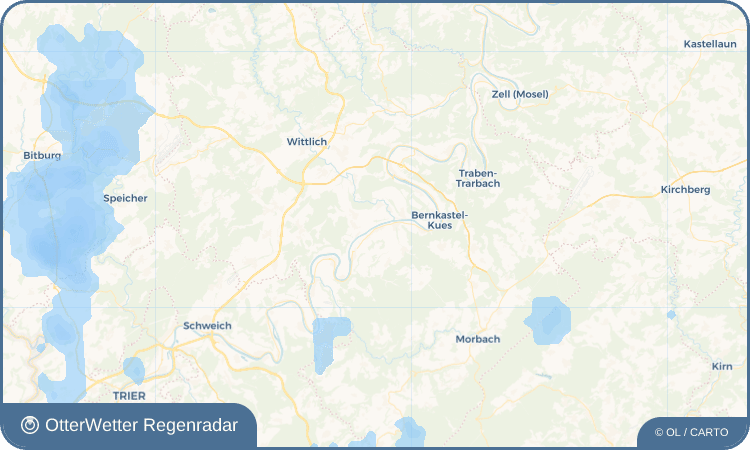 OtterWetter Regenradar-Widget Brauneberg