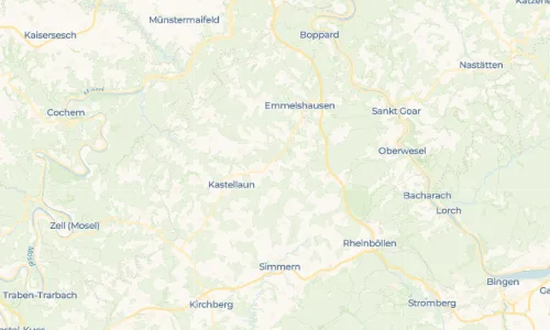 Regenradar Vorschaubild - Aktuelle Niederschläge in Braunshorn und Umgebung
