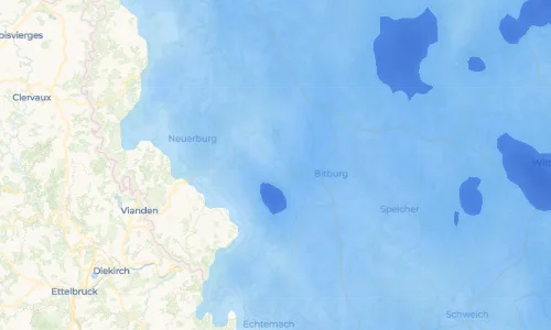Regenradar Vorschaubild - Aktuelle Niederschläge in Brecht und Umgebung