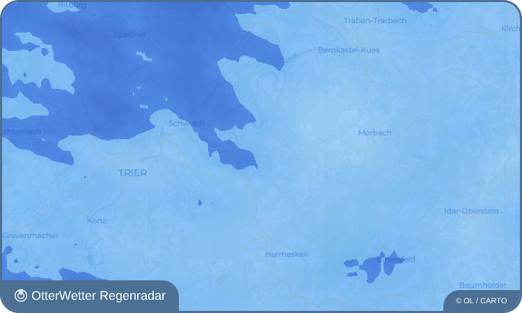 OtterWetter Regenradar-Widget Breit