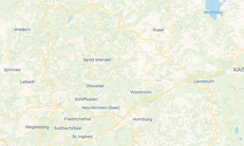 Regenradar Vorschaubild - Aktuelle Niederschläge in Breitenbach und Umgebung