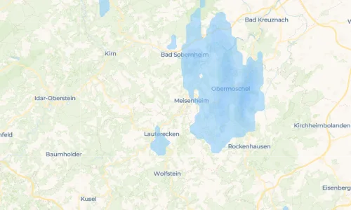 Regenradar Vorschaubild - Aktuelle Niederschläge in Breitenheim und Umgebung