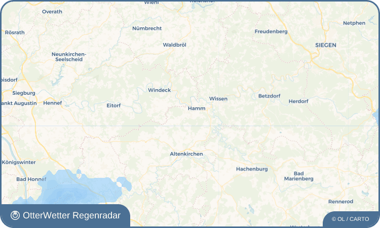 OtterWetter Regenradar-Widget Breitscheidt