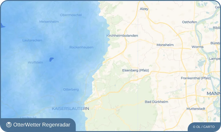 Wetter-Widget-Vorschau mit Vorhersagedaten für Breunigweiler