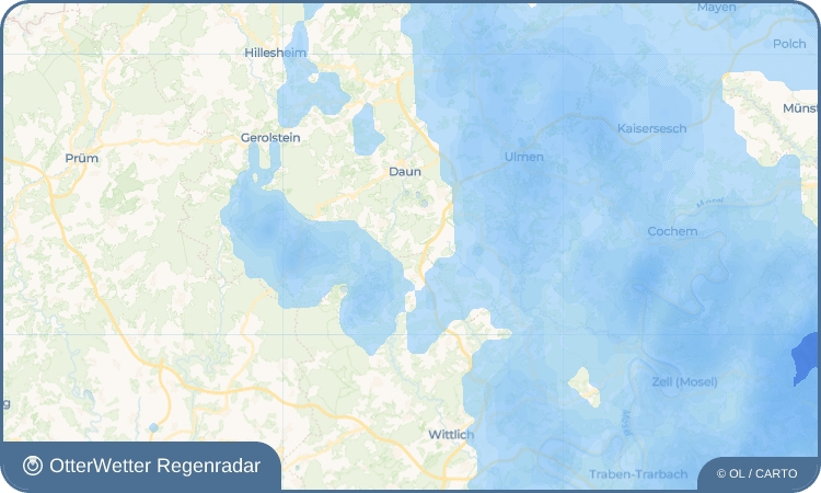 OtterWetter Regenradar-Widget Brockscheid