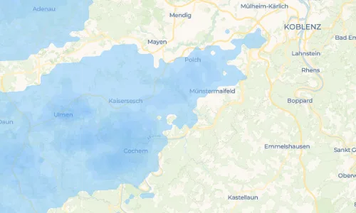 Regenradar Vorschaubild - Aktuelle Niederschläge in Brohl und Umgebung