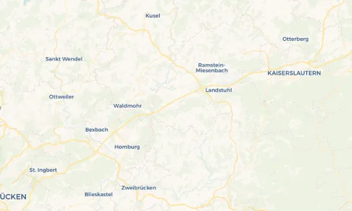 Regenradar Vorschaubild - Aktuelle Niederschläge in Bruchmühlbach und Umgebung
