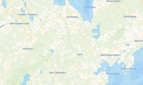 Regenradar-Vorschau: aktuelle Niederschläge in Bruschied und Umgebung