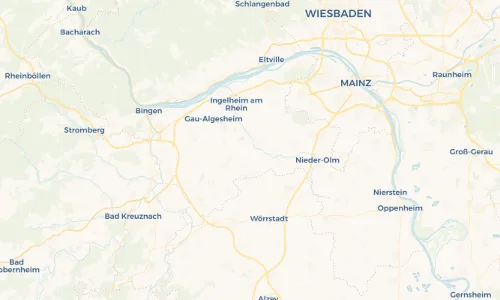 Regenradar-Vorschau: aktuelle Niederschläge in Bubenheim und Umgebung