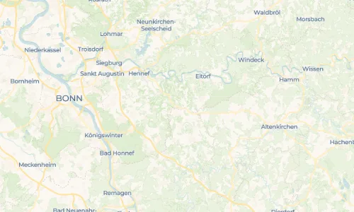 Regenradar-Vorschau: aktuelle Niederschläge in Buchheide und Umgebung