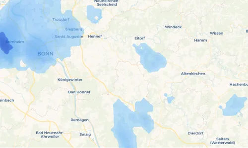 Regenradar Vorschaubild - Aktuelle Niederschläge in Buchholz (Westerwald) und Umgebung