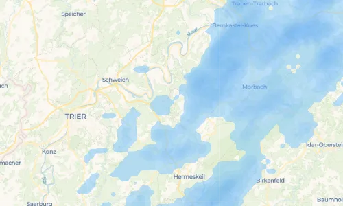 Regenradar Vorschaubild - Aktuelle Niederschläge in Büdlich und Umgebung