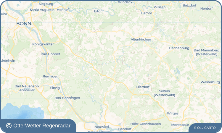 OtterWetter Regenradar-Widget Bürdenbach