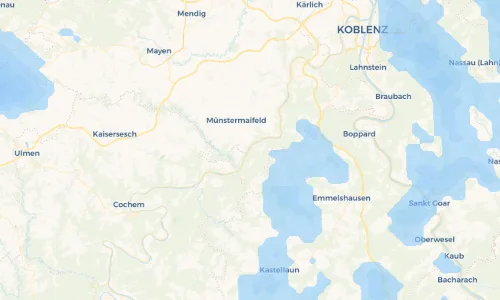 Regenradar Vorschaubild - Aktuelle Niederschläge in Burgen und Umgebung