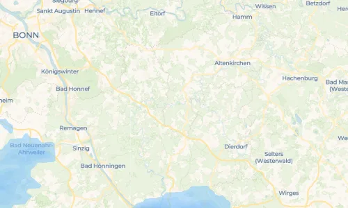 Regenradar Vorschaubild - Aktuelle Niederschläge in Burglahr und Umgebung