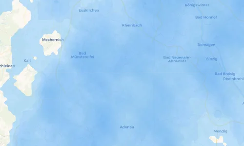 Regenradar Vorschaubild - Aktuelle Niederschläge in Burgsahr und Umgebung