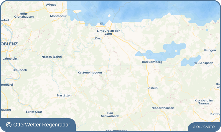 OtterWetter Regenradar-Widget Burgschwalbach
