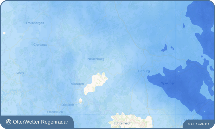 OtterWetter Regenradar-Widget Buscht