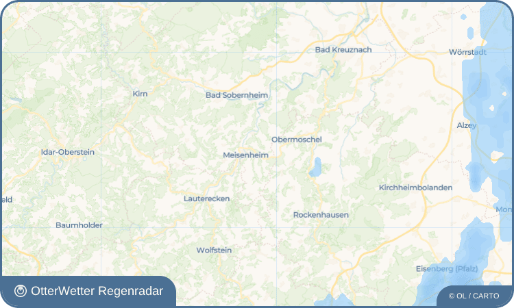 OtterWetter Regenradar-Widget Callbach