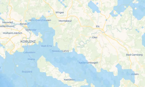 Regenradar-Vorschau: aktuelle Niederschläge in Charlottenberg und Umgebung