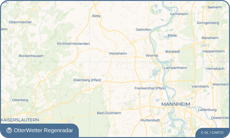 Wetter-Widget-Vorschau mit Vorhersagedaten für Colgenstein