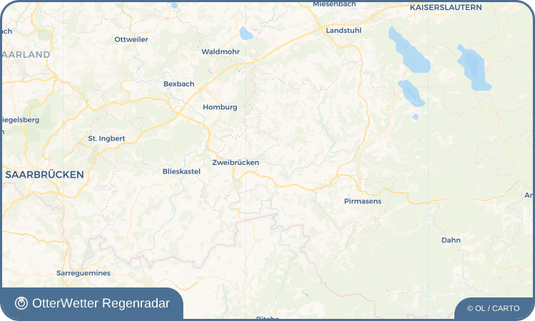 OtterWetter Regenradar-Widget Contwig